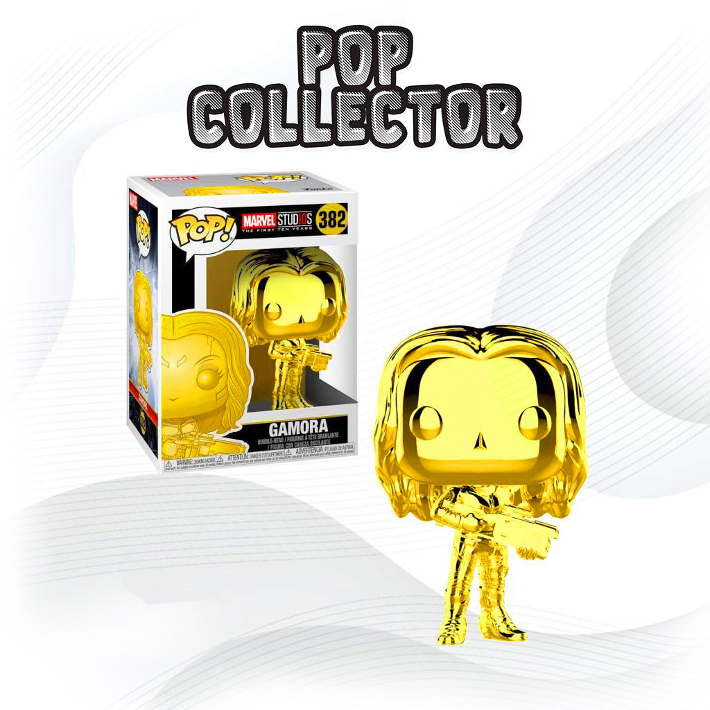 Funko Pop marvel 382 Gamora Gold Chrome