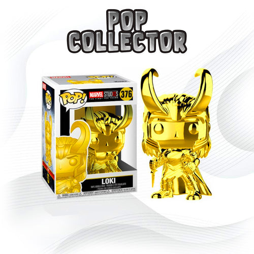 Funko Pop marvel 376 Loki Gold Chrome