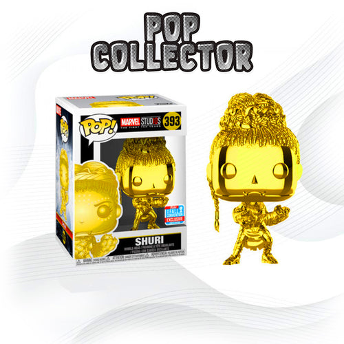 Funko Pop marvel 393 Shuri Gold Chrome