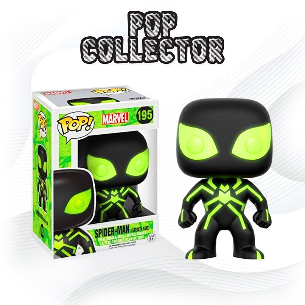 Funko Pop marvel Spider Man 195 Stealth Suit