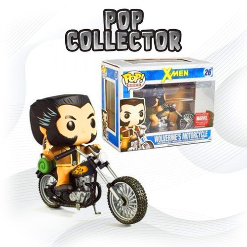 Funko Pop Xmen 26 Wolverine's Motorcycle