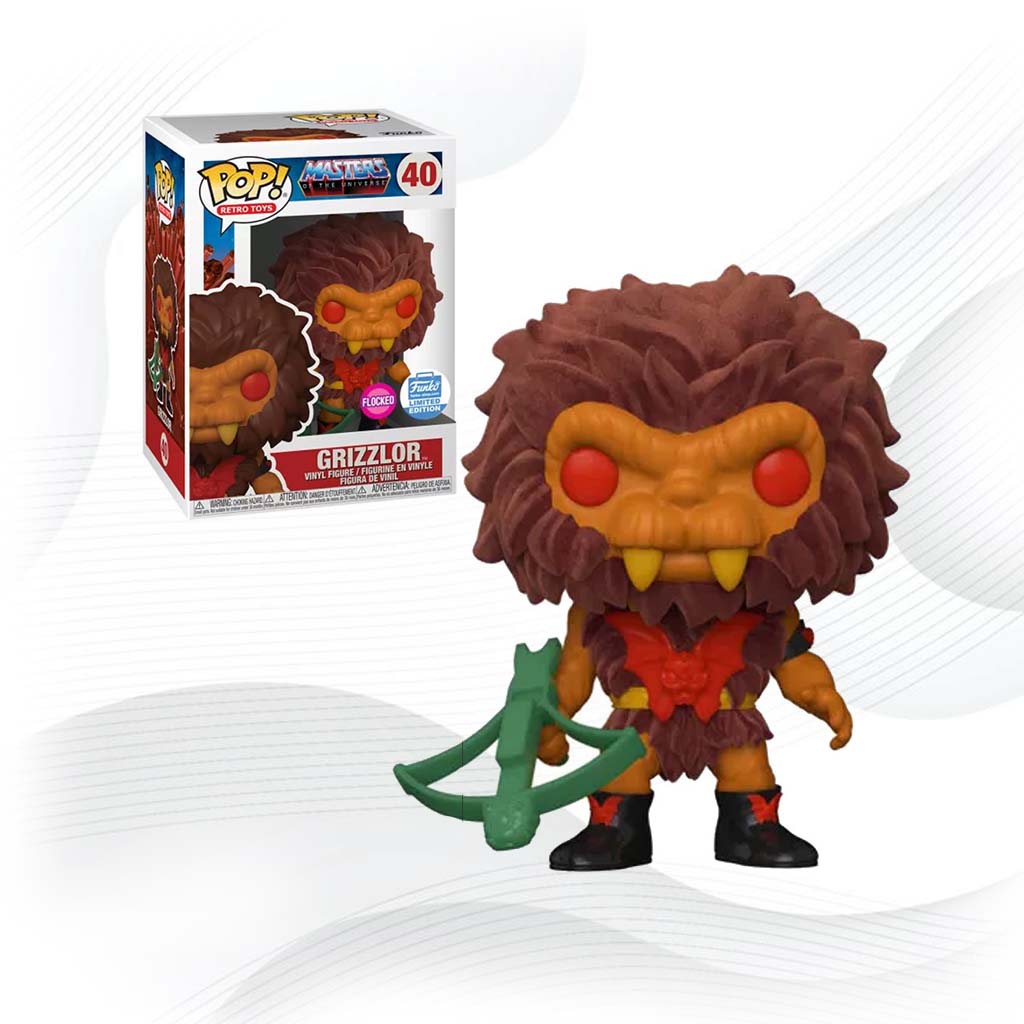 Funko Pop Masters Of The Universe 40 Grizzlor Flocked