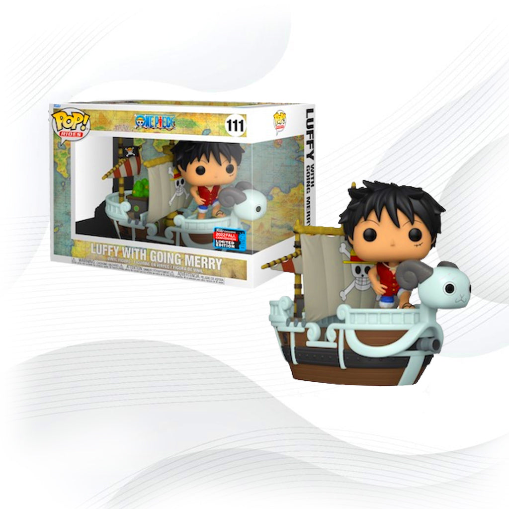 Funko Pop One Piece 111 Luffy With Going Merry