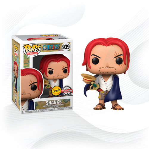 Funko Pop One Piece 939 Shanks Chase