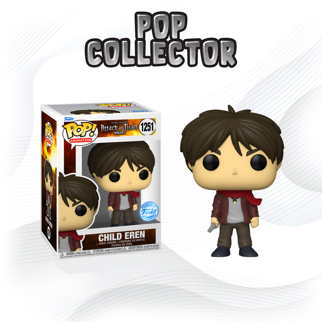 Funko POP! L’Attaque des Titans Child Eren Exclusive