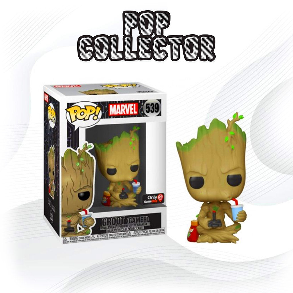 Funko Pop Guardians Of The Galaxy 539 Groot Gamer – Pop Collector