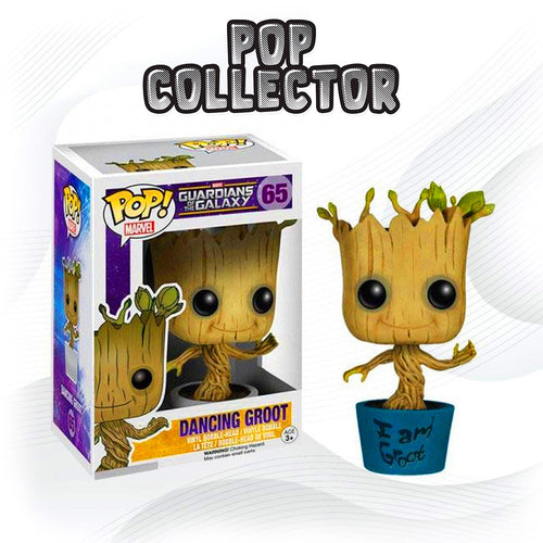 Funko Pop Guardians Of The Galaxy 65 Dancing Groot Bleu