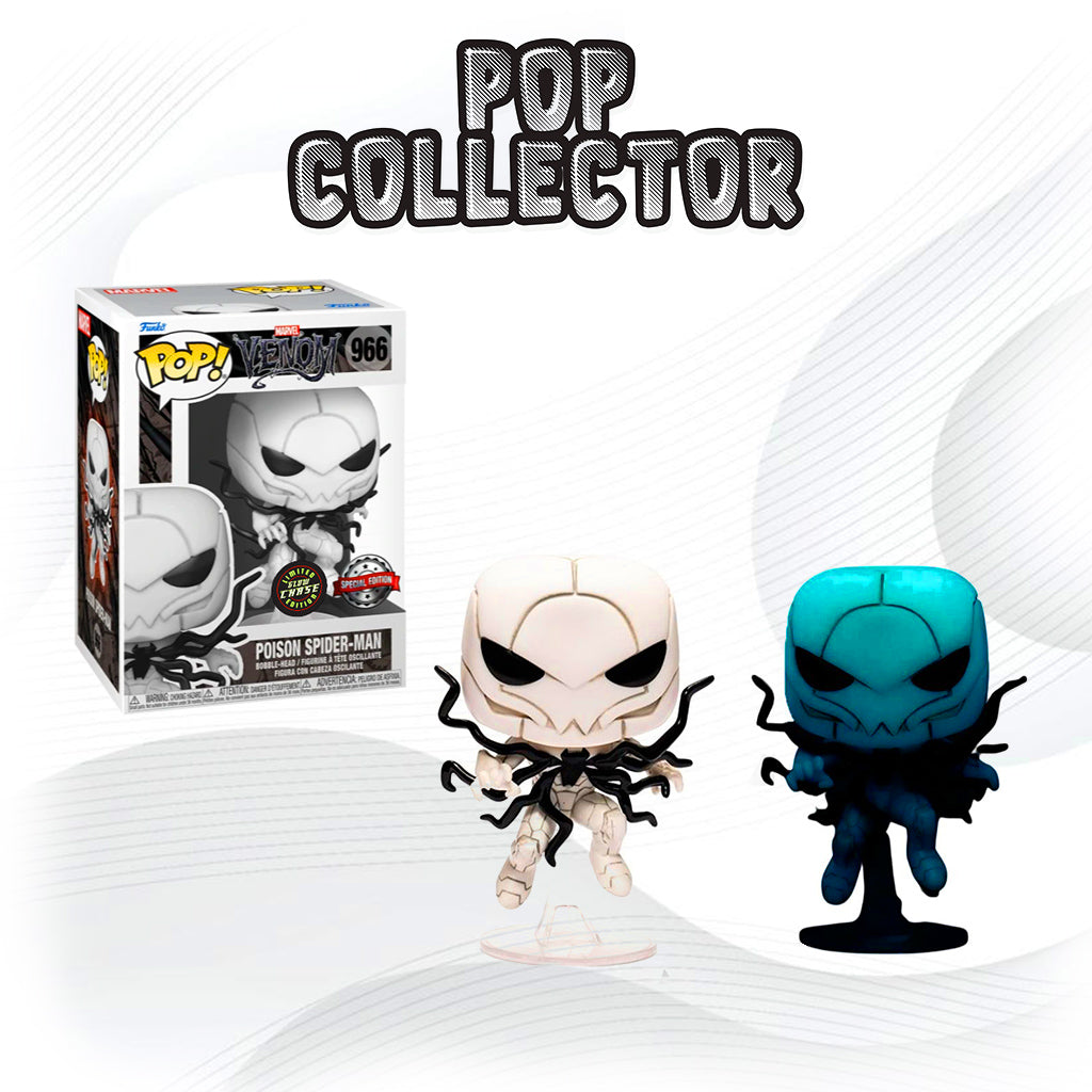 Funko Pop Marvel Venom 966 Poison Spider-Man Chase Glow