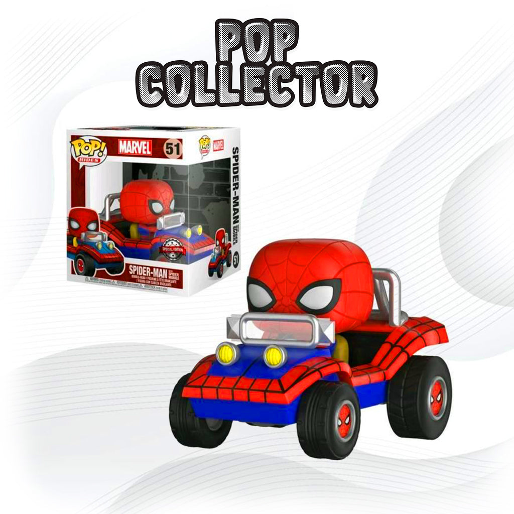 Funko Pop marvel Spider Man With Spider Mobile