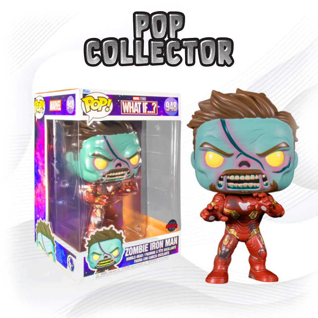 Funko Pop Marvel Iron Man Zombie 948 Jumbo