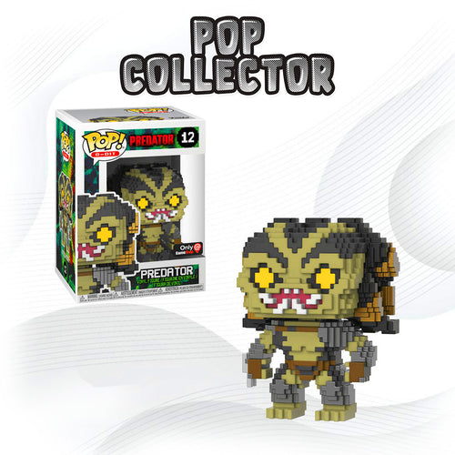 Funko Pop 12 Predator 8 Bit Gamestop