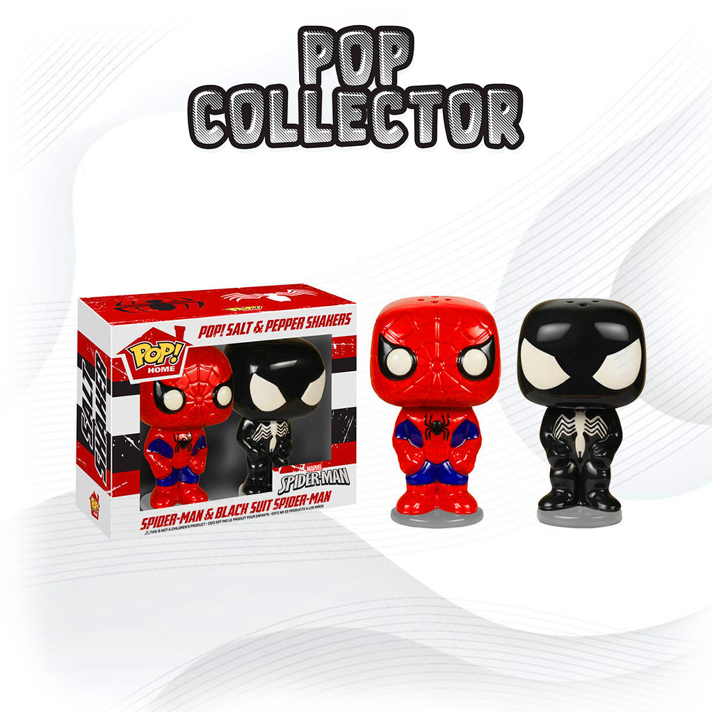 Funko Pop marvel Spider-Man & Venom Limited Salt & Pepper Shakers