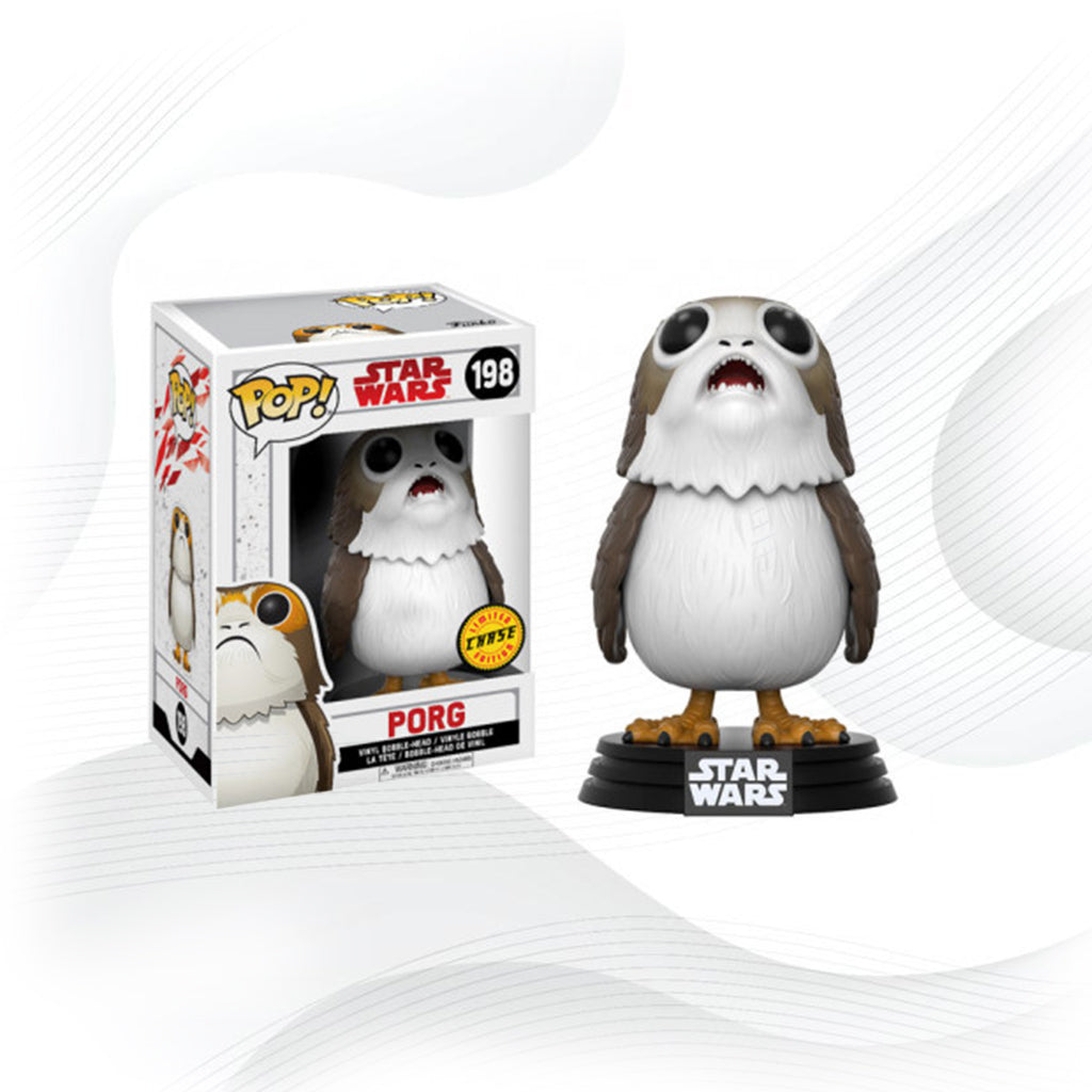 Funko Pop Star Porg Chase 198 – Pop Collector Magasin Funko Pop