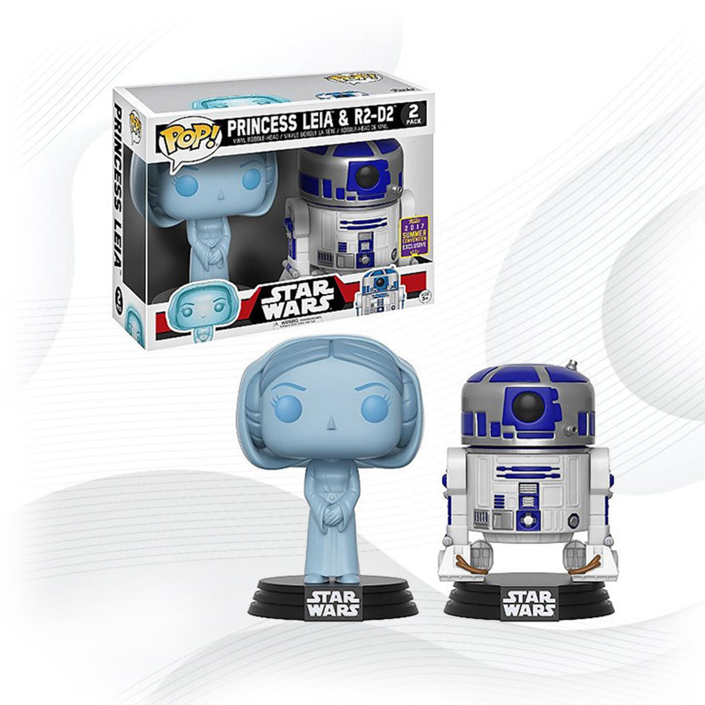 Funko Bitty Pop! Star Wars - Princess Leia™, R2-D2™, C-3PO™ et Une Mini-Figurine Mystère en Surprise - 2.2 Cm Collectionnable - Étagère Empilable Incluse - Idée de Cadeau - Produits Officiels Funko Bitty Pop! Star Wars - Princess Leia™, R2-D2™, C-3PO™ et Une Mini-Figurine Mystère en Surprise - 2.2 Cm Collectionnable - Étagère Empilable Incluse - Idée de Cadeau - Produits Officiels