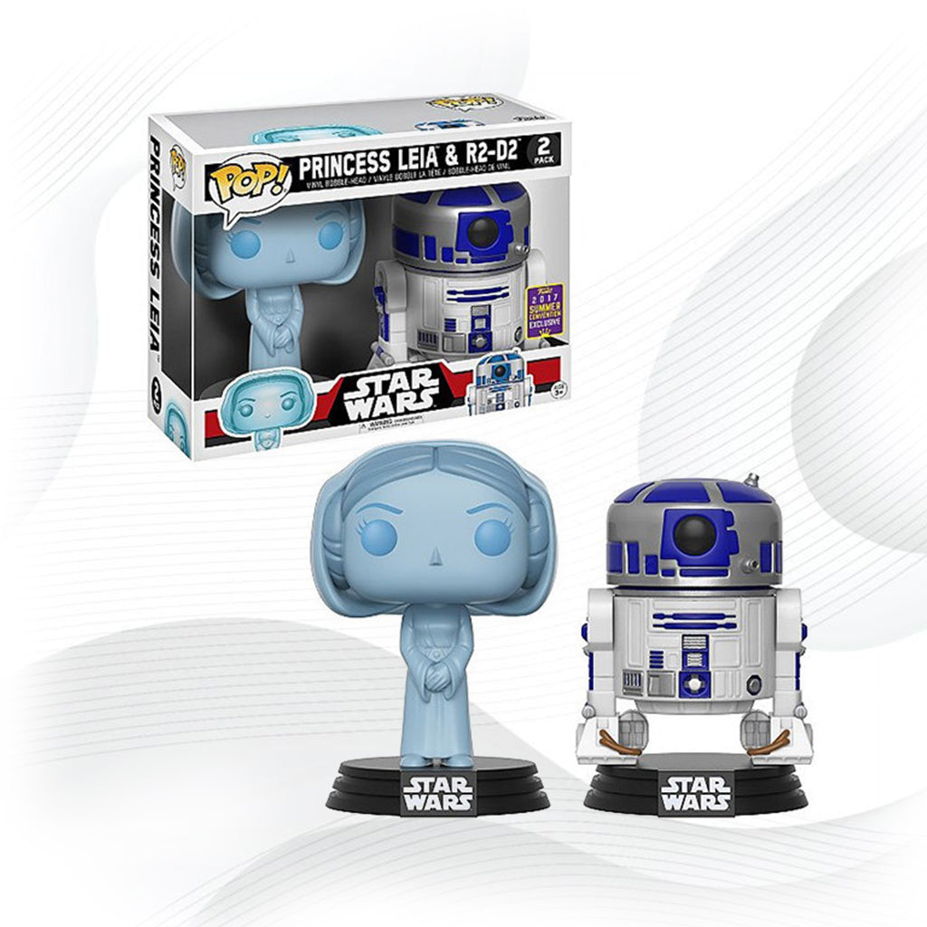 Funko Pop Star Wars 2 Pack Princess Leia & R2 D2