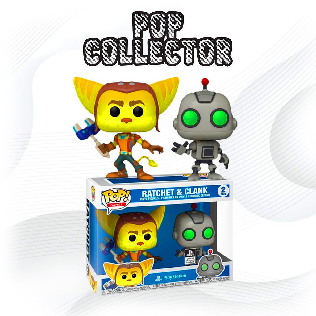 Funko Pop Playstation Ratchet & Clank 2 Pack