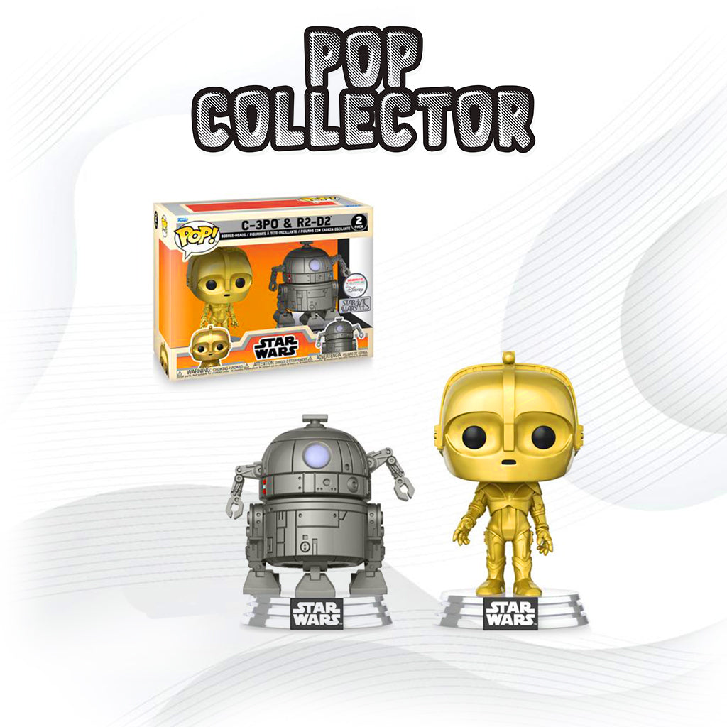 Funko Pop Star Wars 2 Pack C 3PO & R2 D2