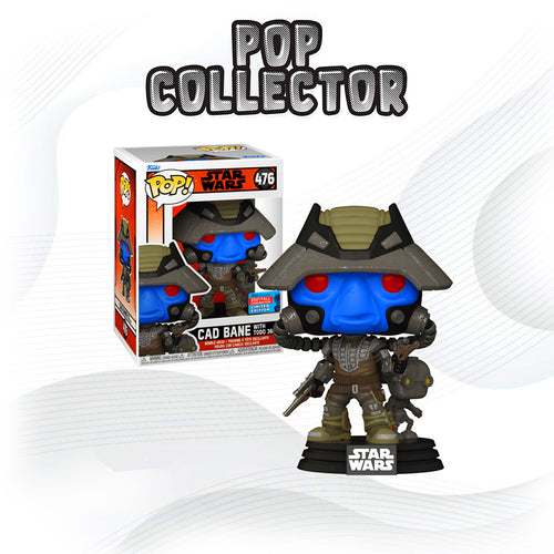Funko Pop Star Wars 476 Cad Bane With Todo 360