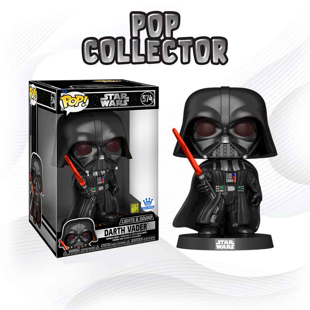 Funko Pop Star Wars 574 Darth Vader 10 Pouces Light & Sound