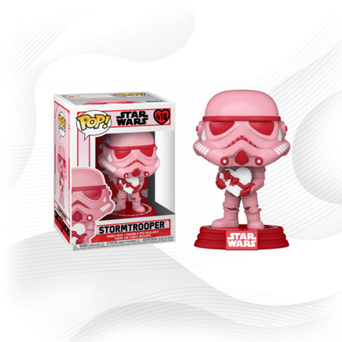 Funko Pop Star Wars Valentine Stormtrooper 418