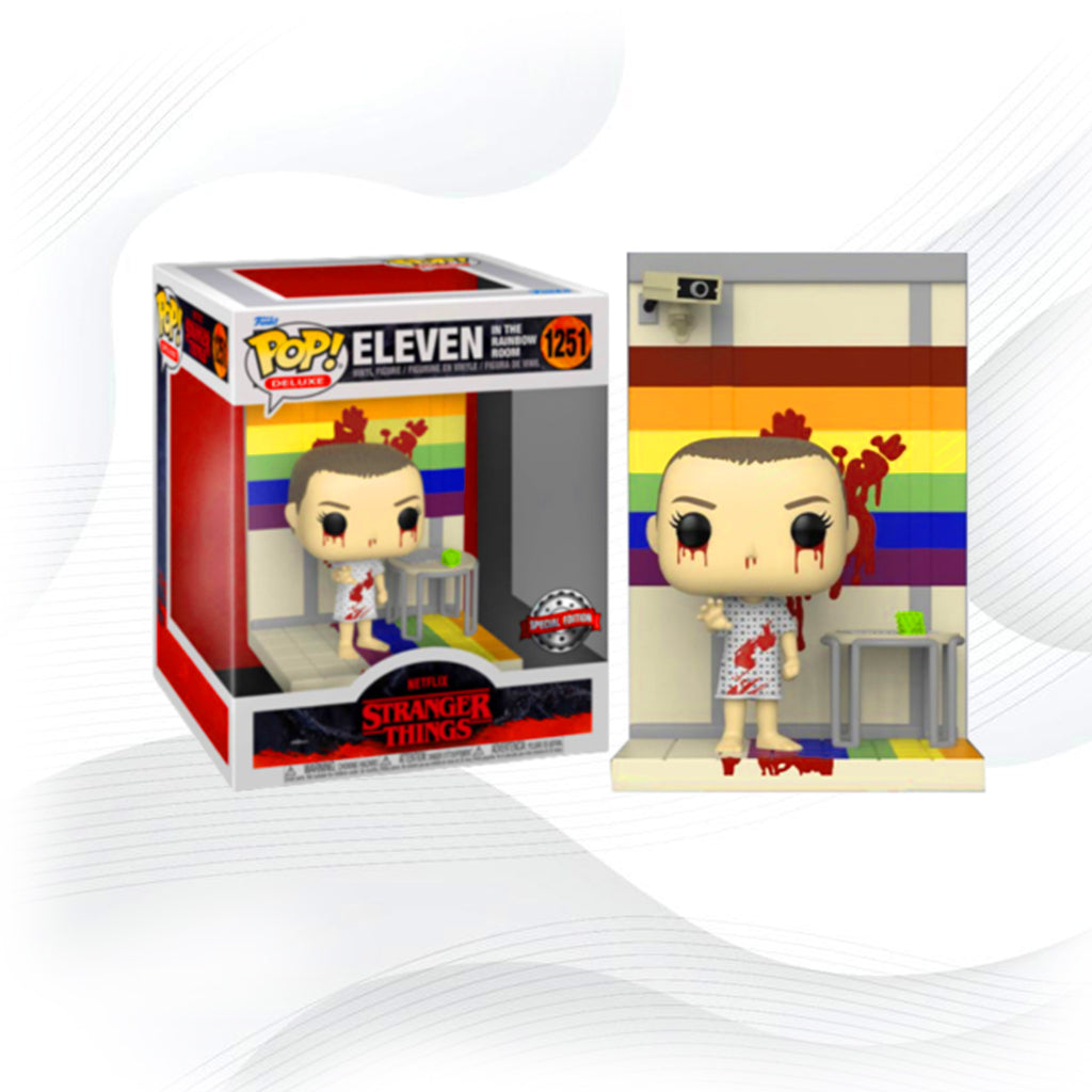 Funko Pop Stranger Things 1251 Eleven In The Rainbow Room