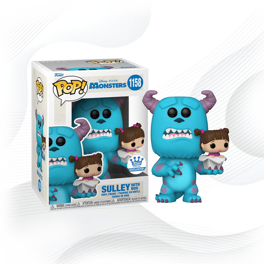 POP COLLECTOR - Funko Pop Monsters Pixar 1158 Sulley With Boo