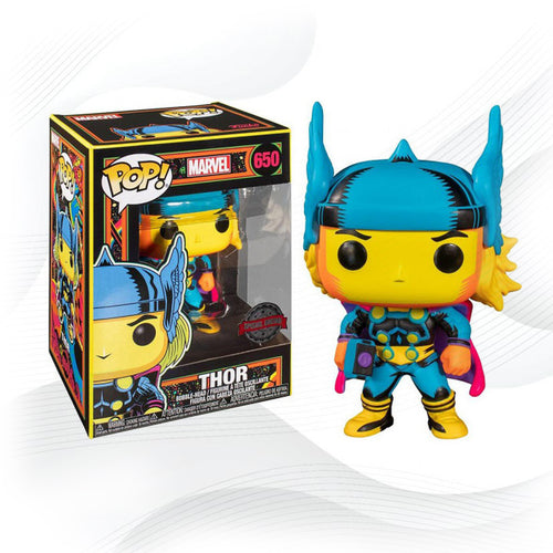 Funko Pop Blacklight Marvel 650 Thor