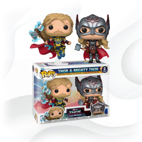 Funko Pop Marvel 2 Pack Thor & Mighty Thor 